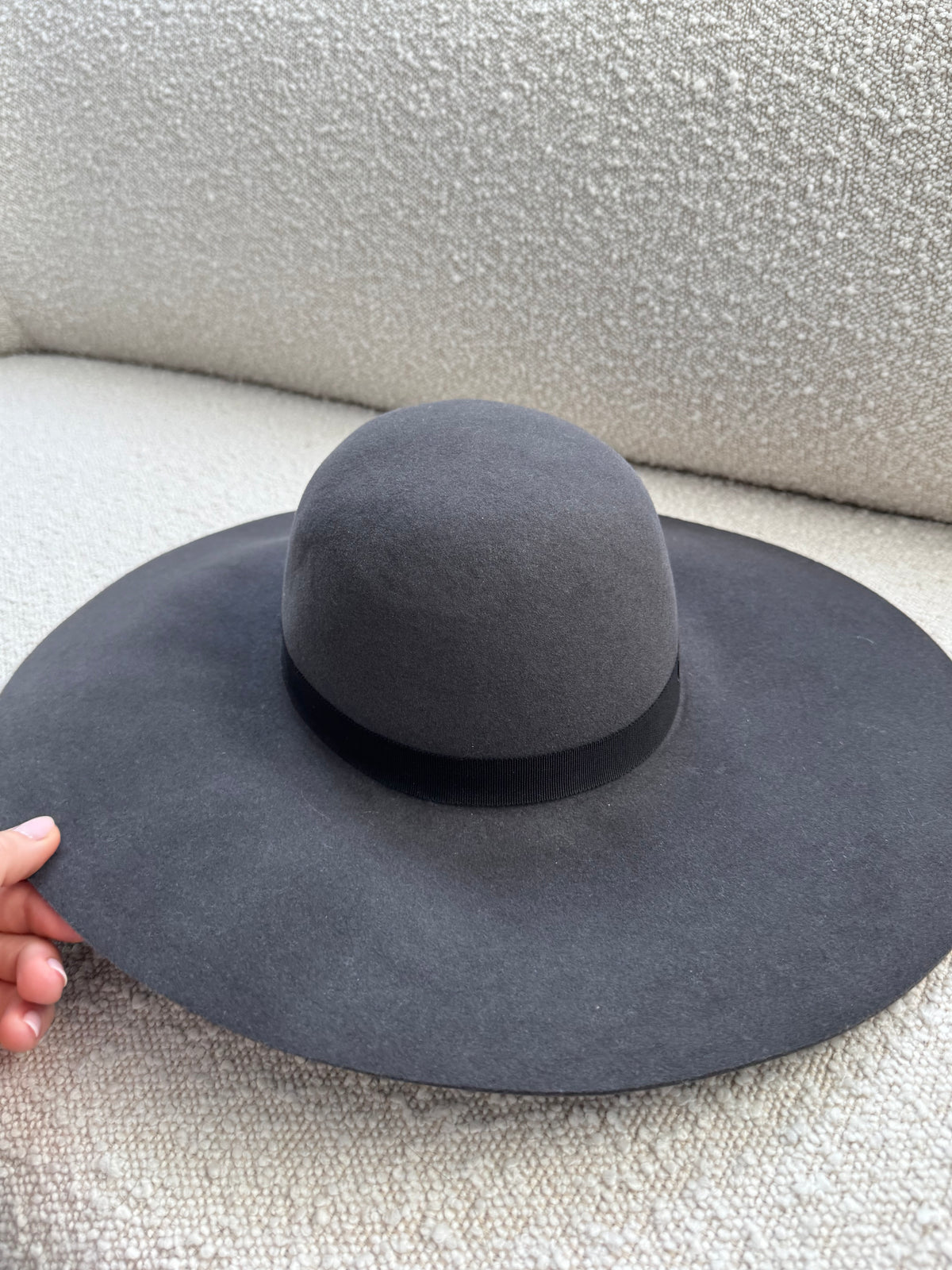 Maison Michel Blanche Hat - size medium