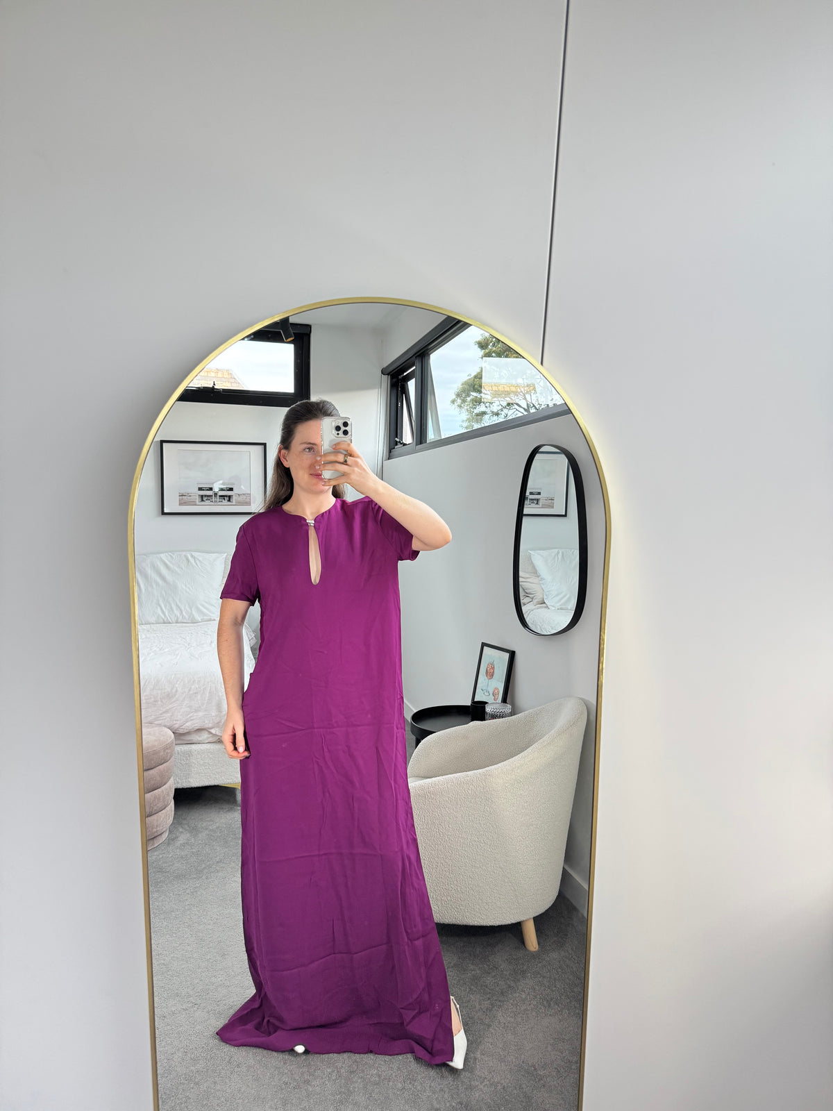 Lanvin Purple Gown - Size 46 (14-16)
