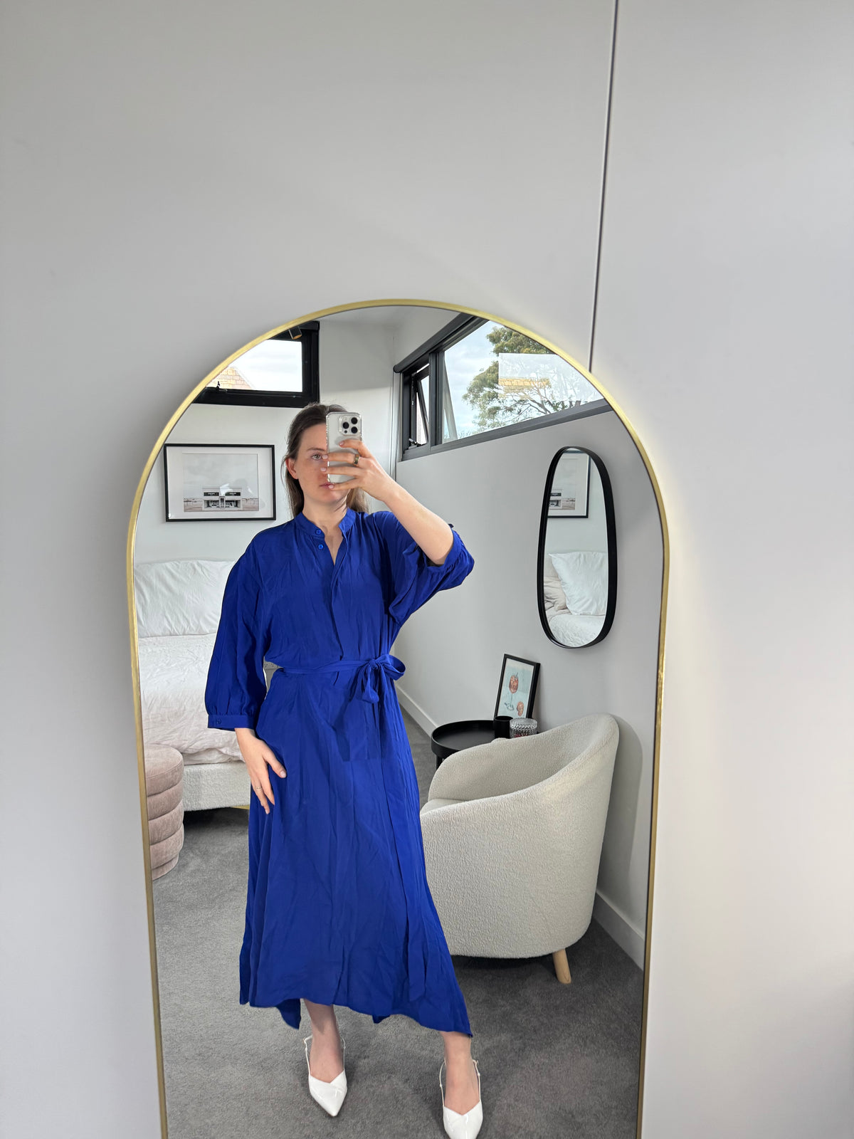 Stella McCartney Blue Dress - Size 48 (14-16)