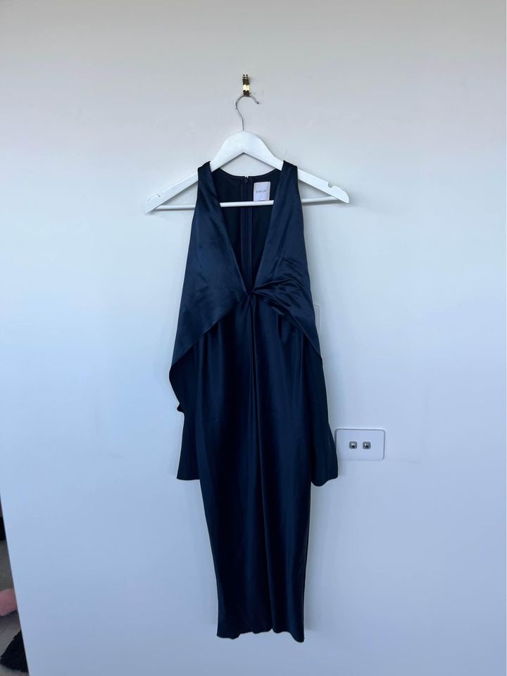 Dion lee navy dress best sale